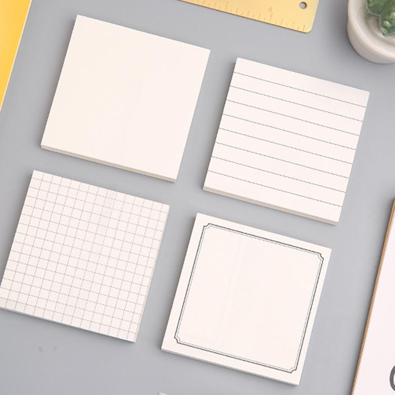 80/240 PCS Student Notes Creative Memo Stickers Tearable Sticky Notes