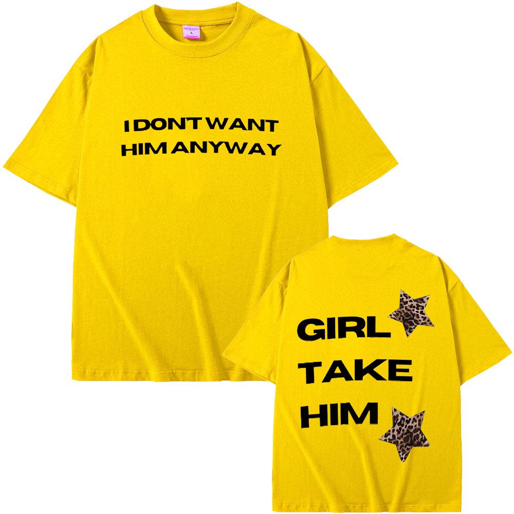 Sängerin Tate Mcrae Es ist okay, mir geht es gut, ich will ihn sowieso nicht, Mädchen nimm ihn, grafische T-Shirts, Herren, Damen, Mode, Vintage-Trend-T-Shirts