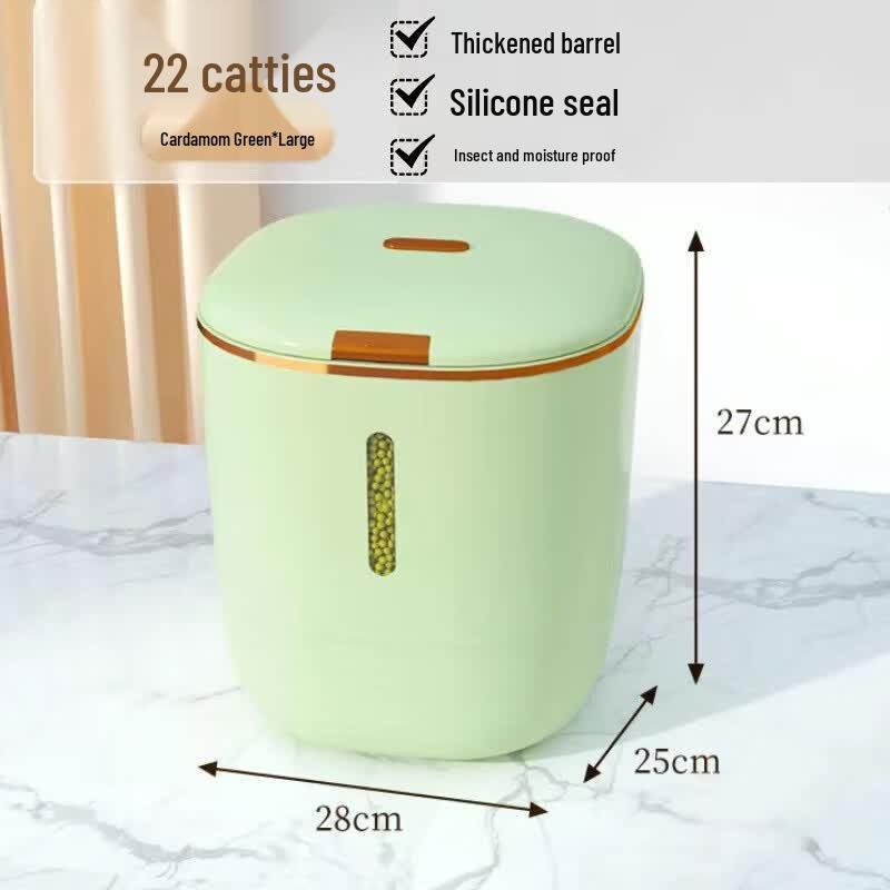 ZISIZ Airtight Rice Storage Container