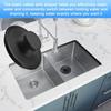 2Pcs High Strength Rubber Drain Plugs 84mm Sink Stoppers for Kitchen Sink Suitable for Standard 3 1/2 Inch Drains