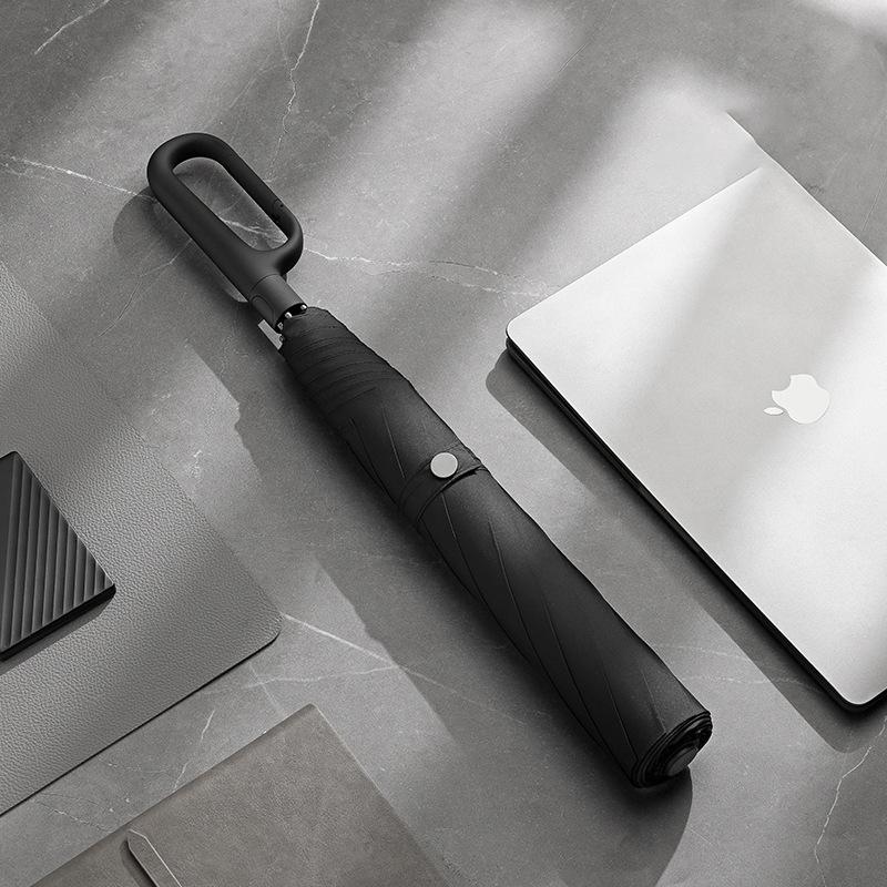 Helautomatisk solskjerm Anti-UV Vindtett Vanntett Reise Utendørs Fiske Camping Paraplyer Med 10K Fiber Rib