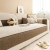 Chenille Sofa Cover All-Season Light Luxury Modern Simple Style Non-Slip Seat Cushion Sofa Cover Breathable Comfortable Durable