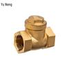 YUNENG Brass Horizontal Check Valve