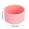 7.5cm Silicone Cup Bottom Sleeve Stainless Steel Thermos Glass Cup Anti-slip Cup 30oz Protective Bottle Boot Sleeve Sleeve