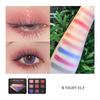 LAMUSELAND 9 Colors Glitter Diamond Eye Shadow Palette Matte Eyeshadow Eye Makeup