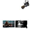 1200W Bi-Color COB LED Video Light AS1200B, UK Plug, Continuous Studio Lighting