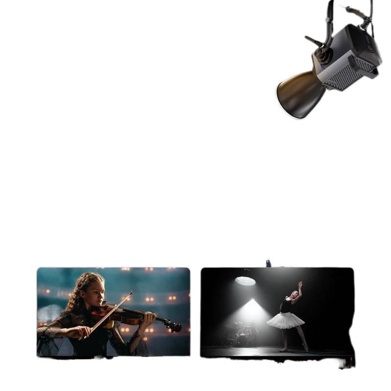 1200W Bi-Color COB LED Video Light AS1200B, UK Plug, Continuous Studio Lighting