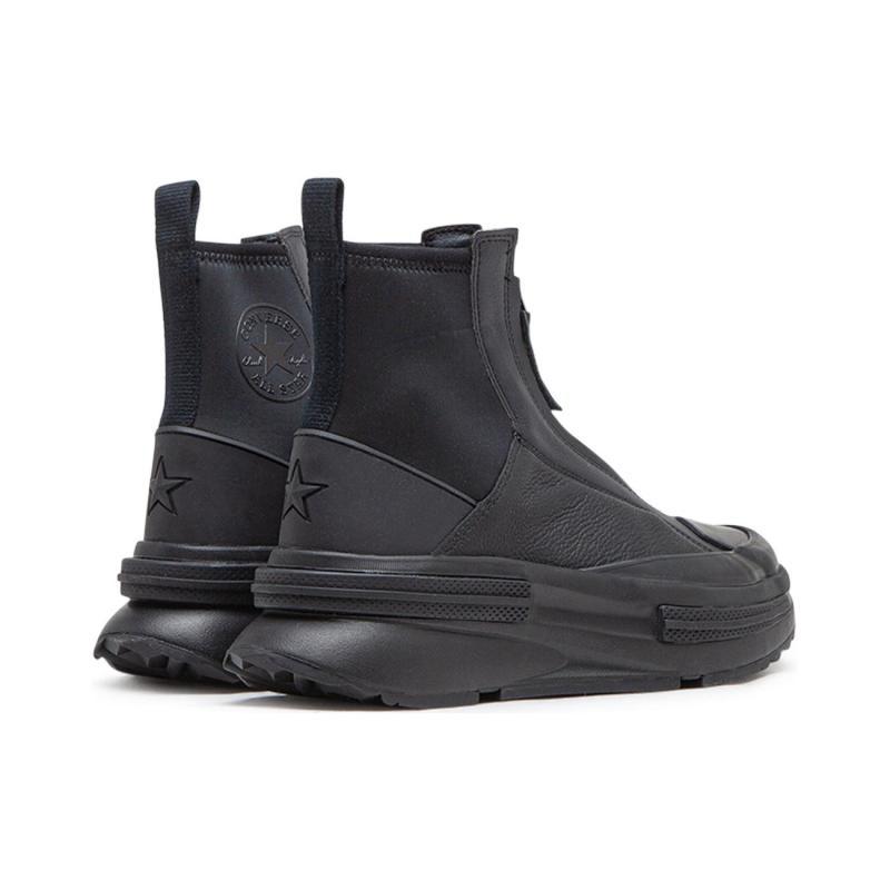 Converse Run Star Legacy Faux Leather Comfort High-Top Lifestyle Casual Shoes Unisex Black