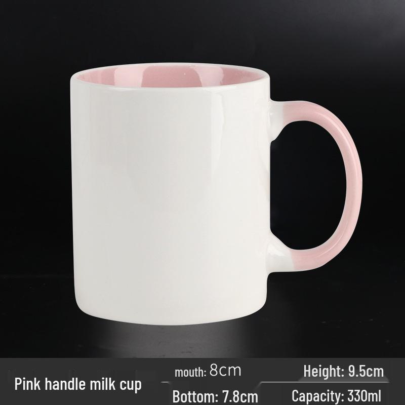 Kreative Keramiktasse mit individuellem Logo für Thermotransfer und Werbegeschenk