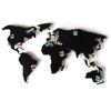 Decorizzly® 3D Kaart Wanddecoratie