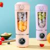700ml Smoothie Blender Portable USB Rechargeable Juicer with High Speed Motor Mixing Cup for Protein Shakes and Juices