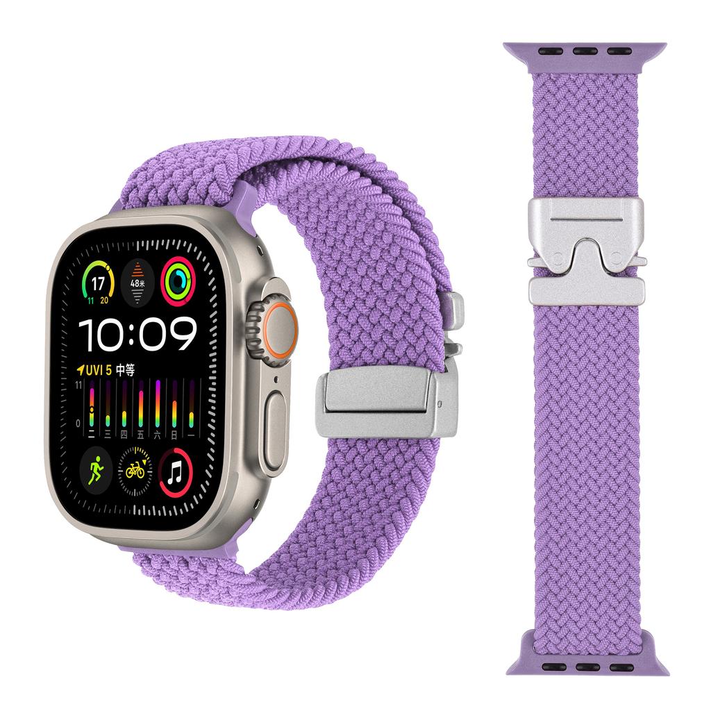 Parachute Strap For Apple Watch Ultra 3 2 Band 49mm 46mm 42mm 45mm 41mm 44mm Braided Nylon Bracelet iWatch 11 10 9 8 7 6 SE Belt