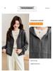 Spring 2025 Women's Casual Loose-Fit Hoodie Jacket - Trendy Age-Reducing Niche Design