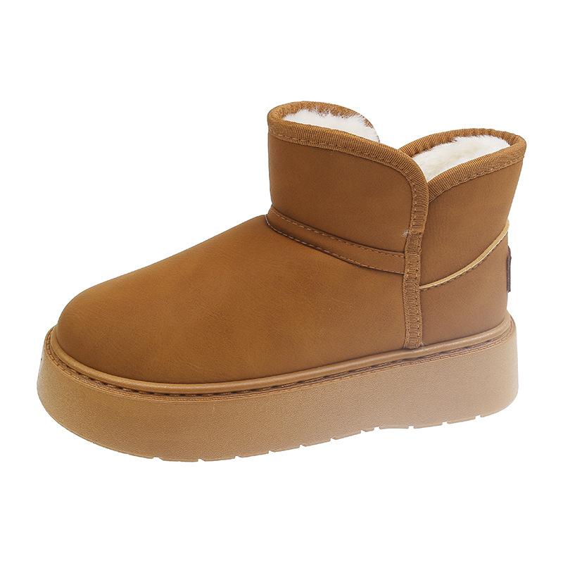 2025 New Thick-soled Heightened Lightweight Non-slip Soft-soled Casual Fashion Versatile Breathable Casual Shoes Snow Boots