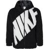 Nike Sportkleding Fluweelachtig Gevoel Jas Dames Zwart FB8696-010