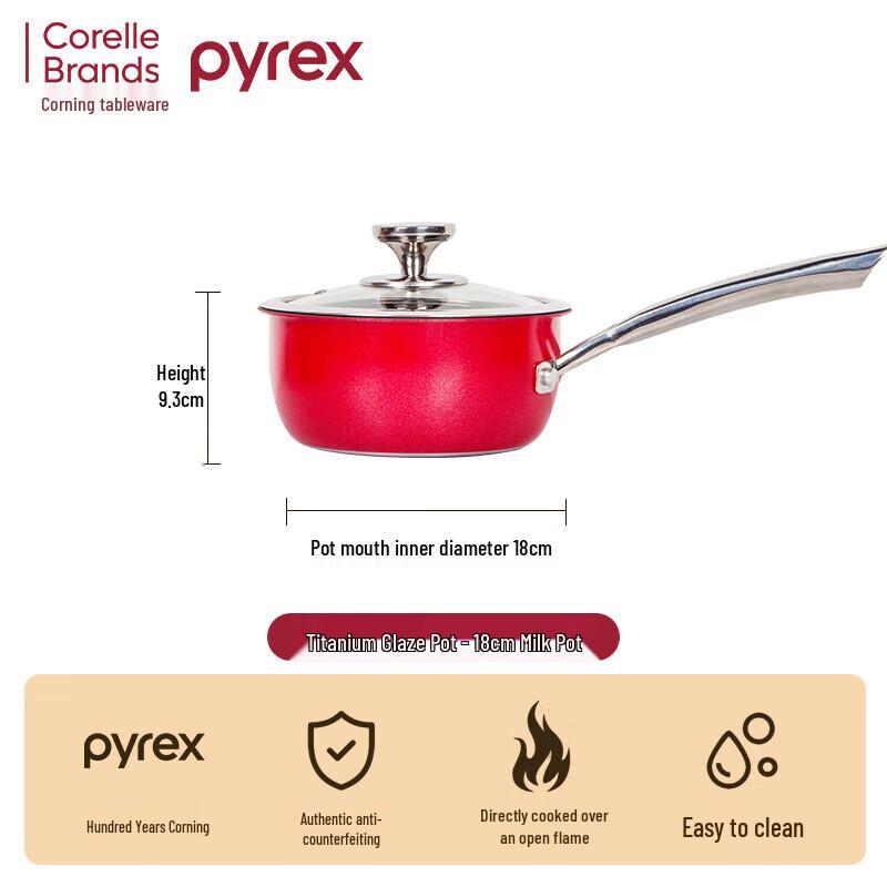 Corning Pyrex Titanium Non-stick Pot
