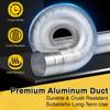 Aluminum Dryer Vent Hose Insulated Air Ducting Professional Exhaust Pipe  Ventilation