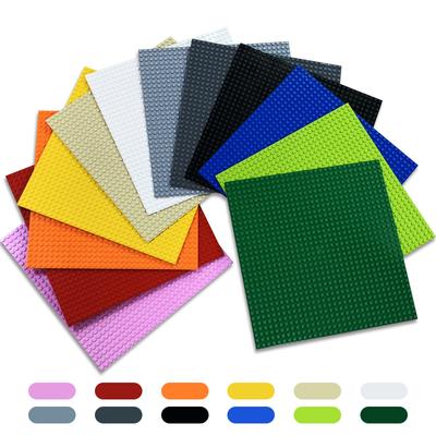 Single Double Sided 32x32 16x16 16x32 Dots Classic Base Plates Blocks DIY Small Size Bricks Baseplates Construction Building Toy