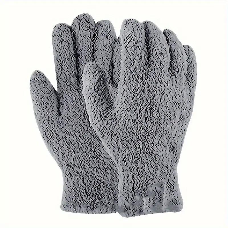Microfiber Dusting Gloves for Efficient Cleaning - Ideal for Plants, Blinds & Hard-to-Reach Areas