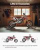 Motorcycle Front & Rear Stand Lift 1100 lbs Spoolift Paddock Swingarm Arm