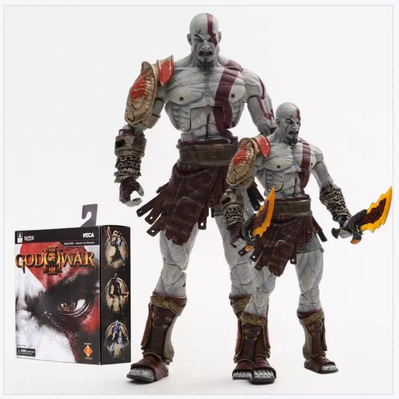 Hot Neca God Of War Ghost Of Sparta Kratos Action Figure Pvc Movable Collection Game Ultimate Kratos Figurine Model Toys Gifts