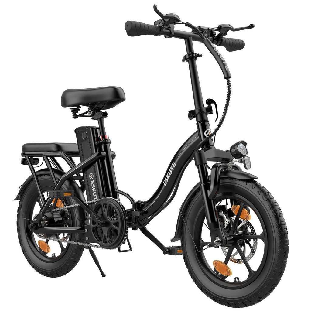 ESKUTE D100 Faltbares Elektrofahrrad 16 Zoll mit Abnehmbarem 36V 13Ah Akku