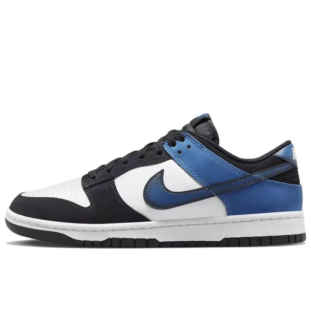 Nike Dunk Da Vinci Personalizzazione, Scarpe da Skateboard Basse in Denim Huichao Unisex Blu Bianco FD6923-100(TeamM-)