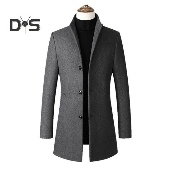 

Мужское пальто в стиле ретро, функциональная зимняя куртка с длинными рукавами и пуговицами на груди, с большими карманами для офиса на открытом воздухе 4XL серый