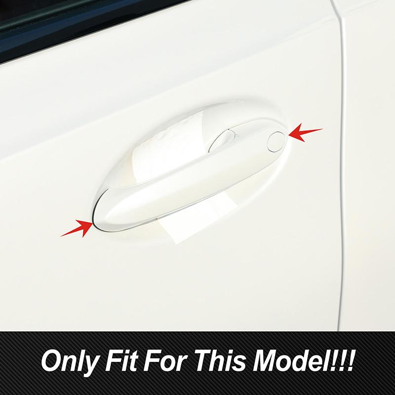 Door Handle Frame Decoration Cover Trim For BMW 3 5 Series X3 X4 X5 G20 G30 G01 G02 G05 Car Styling Doorknob Exterior
