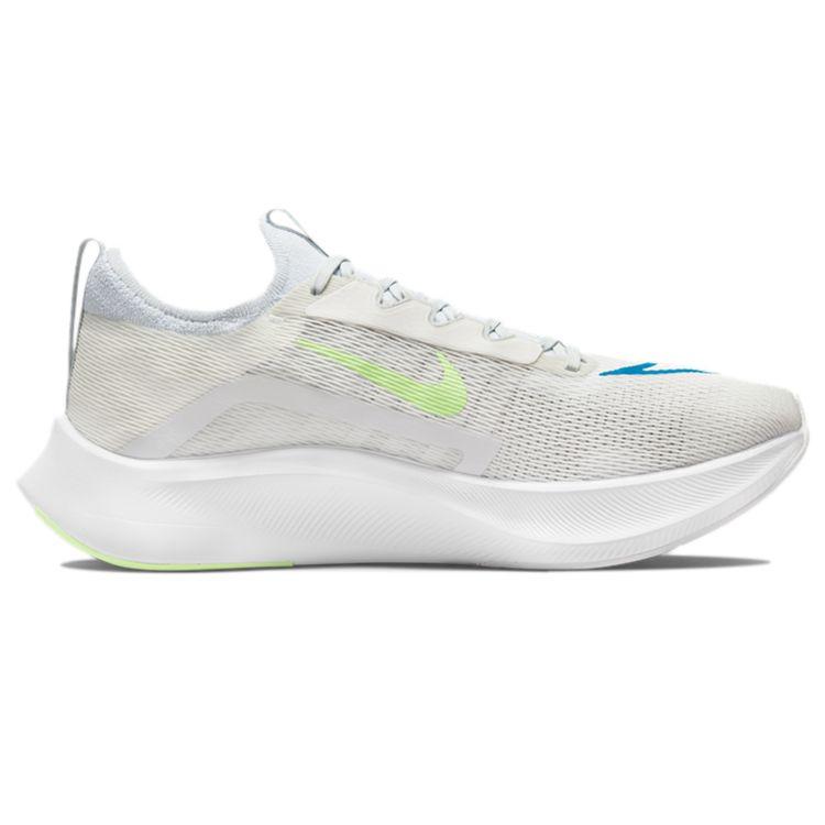 Nike Pantofi de sport pentru bărbați Zoom Fly 4 alb albastru imperial Lime Glow Summit-Alb Pure-Platinum CT2392-100