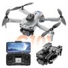 8K HD Mini Foldable Drone: Long Battery Life, Brushless Quadcopter & Large Screen Remote