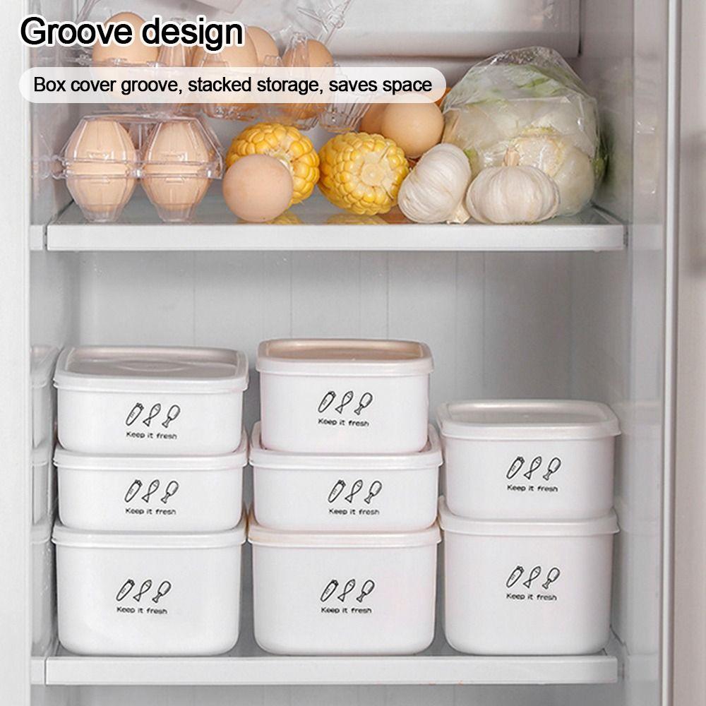 Moisture-proof Dried Fruit Box Sealed Jar Large Capacity Fridge Organizer Useful Food Storage Box