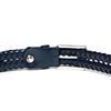[KIETH] Men's Belt, Mesh Leather, Genuine Leather, Navy, Adjustable Size, Guaranteed Quality KE21194-29