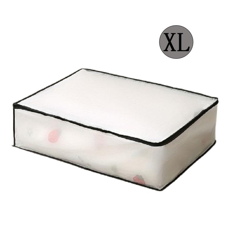 Storage Bag Clothes Large Storage Boxes For Suit Coat Quilt Clothing Multifunctional Translucent Dust-proof Organizer Bedroom