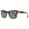 Persol Unisex Large Square Sunglasses Po3313s 108 48 Caffe 55mm 108 48