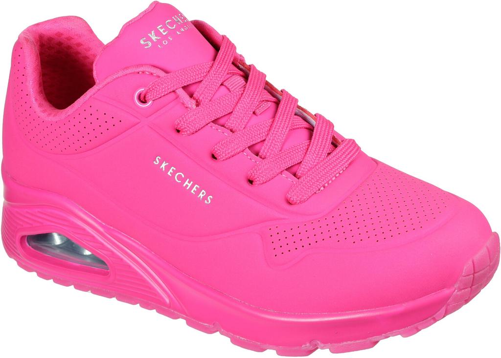 Skechers Uno Night Shades Women's Sneakers (73667) Hot Pink