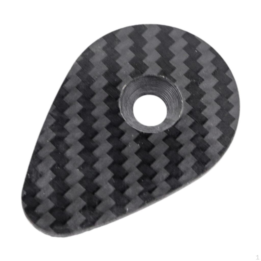 Bicycle Headset Cap In Carbon Fiber, Lightweight Stem Cover for Bike Repair