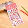 1Pc Cute Cartoon Ghost Family 3D Relief Stickers Fun Jelly Transparent Decoration for Phone Cases Children's DIY Crystal Sticker
