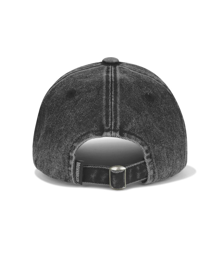 BROWNBREATH Washing Tag Cap - Black