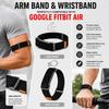 Nuova fascia da braccio in nylon intrecciato per Google Fitbit Air Band Fitness Tracker Cinturino di ricambio per Google Fitbit Air Strap
