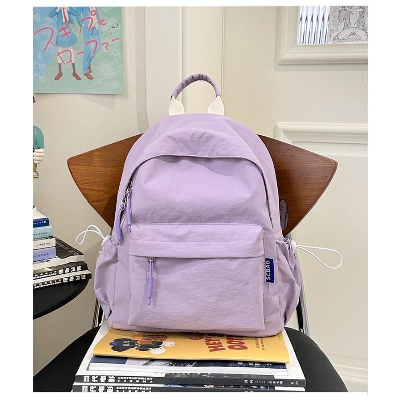 

Японская сумка для мягкой девушки женская корейская версия однотонный рюкзак-джокер для девушки ученики средней школы ученики старшей школы рюкзак. .