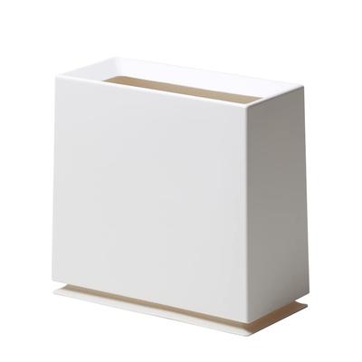 Ideaco çöp kutusu kare TUBELOR BRICK beyaz Tuğla 8.5L G31.5D15Y30cm (Borulu Beyaz)