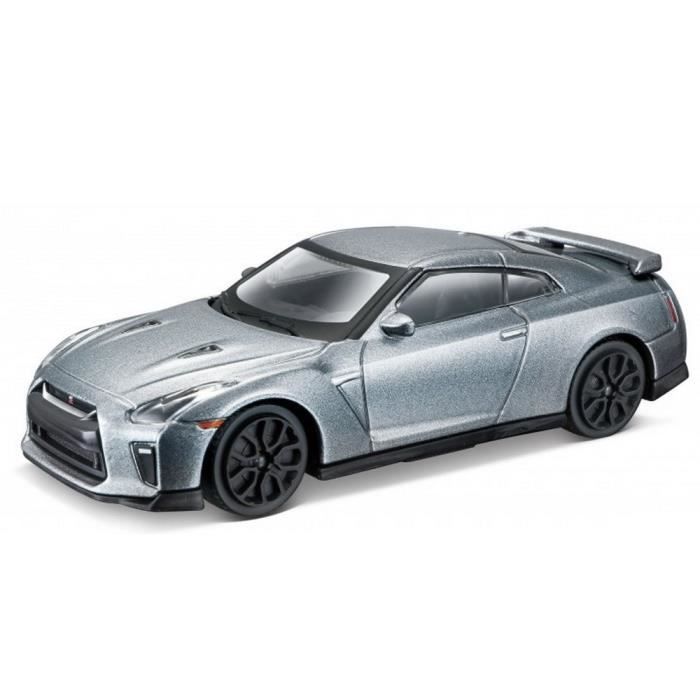 Miniatures montées - Nissan GTR Gris 2017 1/43 Burago
