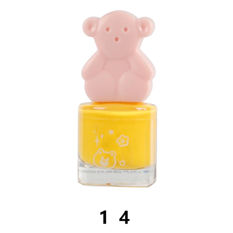 Water-based Cute No-bake Long-lasting Non-peelable Quick-drying Nude Color Odor-free Nail Polish