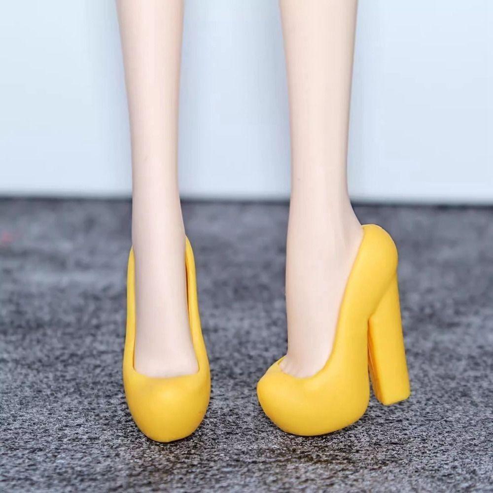 Quality High Heels Shoes Original Super Model Boots New Figure Doll Sandals  Doll Accessories