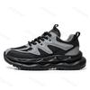 Fashion 2025 Summer New Breathable Mesh Men's Sport Casual Shoes Thick Soled Fashion Trend Comfortable Height Increasing Chunky sneakers