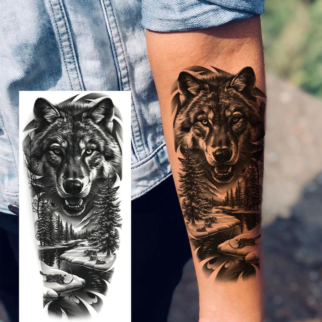 1 Foglio Tatuaggi Temporanei Realistici Fenice Drago Volante Per Uomini Donne Adulti A Lunga Durata Impermeabile Temp Adesivo Tatuaggio Falso