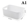 Storage Organizer Box Desktop Cosmetics Storage Sundries Organizer Storage Basket Plastic Snacks Home Kitchen Storage Box