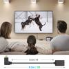 Duttek 8K 60Hz HDMI to Micro HDMI Converter HDMI Female to Micro HDMI Male Extension Cable with 48Gbps Transfer Speed for GoPro and Digital Cameras