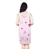 Women's Cartoon Print Anti-Exposure Bath Skirt Towel - Versatile Wear for Beach, Beauty Salon, and Steaming